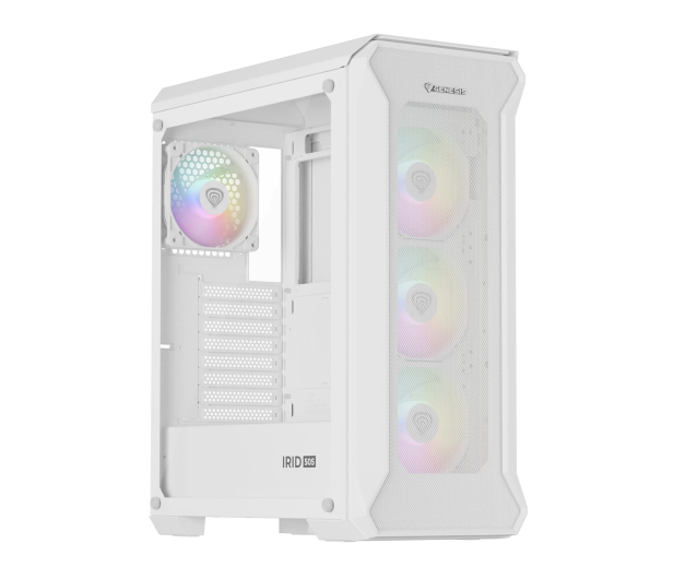 GENESIS Irid 505 ARGB z oknem, USB 3.0 Biała NPC-1872 - 712716 - zdjęcie